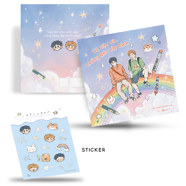 Tớ, Cậu Và Những Điều Lấp Lánh - Tặng Kèm Set Sticker