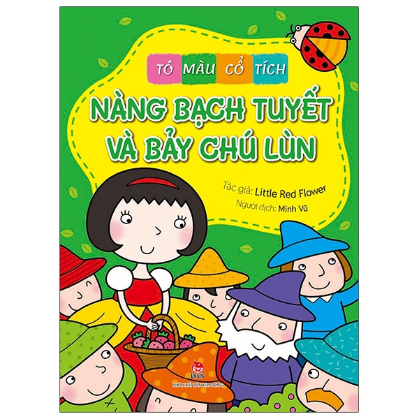 tô màu cổ tích - nàng bạch tuyết và bảy chú lùn