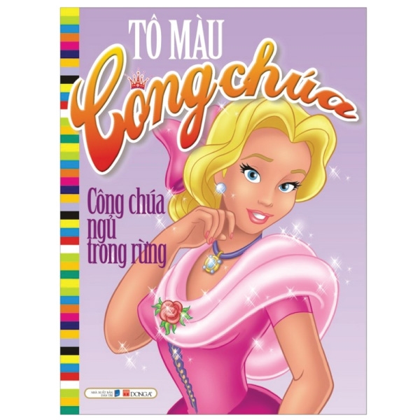 tô màu công chúa - công chúa ngủ trong rừng