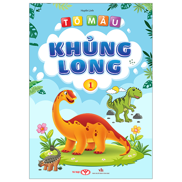 tô màu khủng long - tập 1