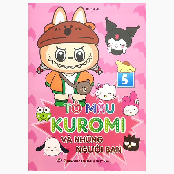 tô màu kuromi và những người bạn 5