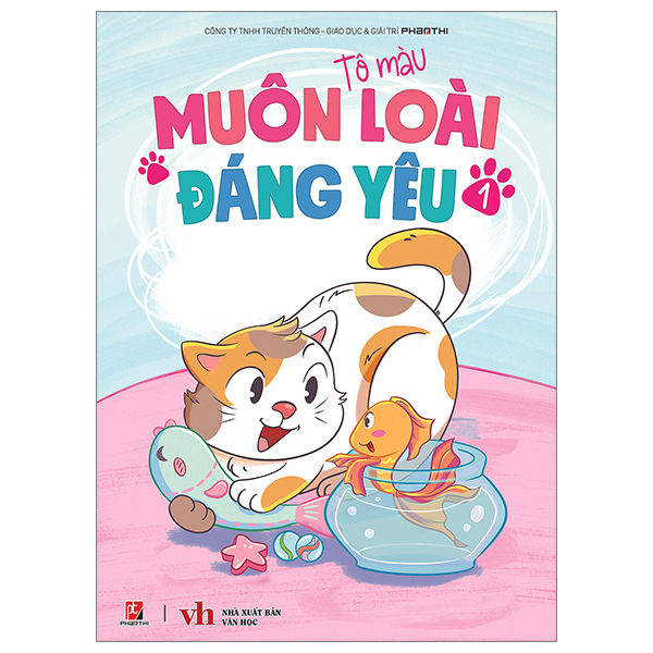 tô màu - muôn loài đáng yêu - tập 1