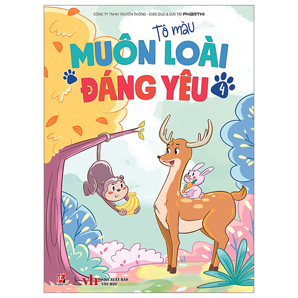 tô màu - muôn loài đáng yêu - tập 4