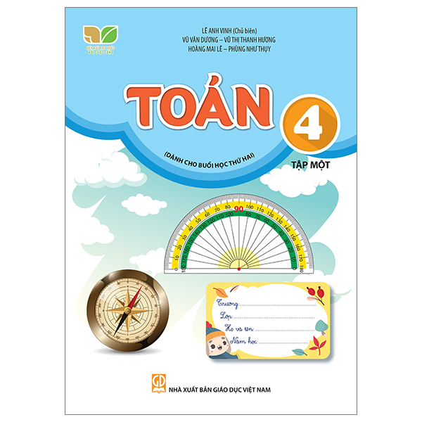 toán 4 - tập 1 (kết nối) (dành cho buổi học thứ hai)