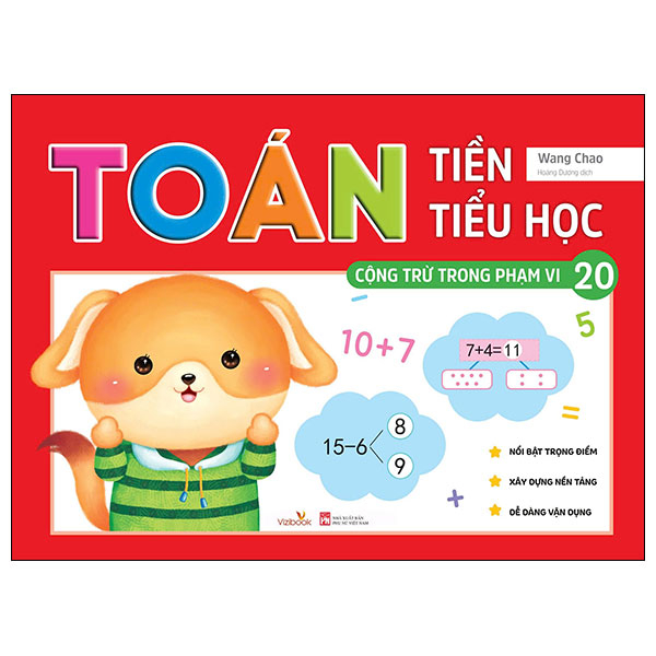Toán Tiền Tiểu Học - Cộng Trừ Trong Phạm Vi 20 (Tái Bản 2026)