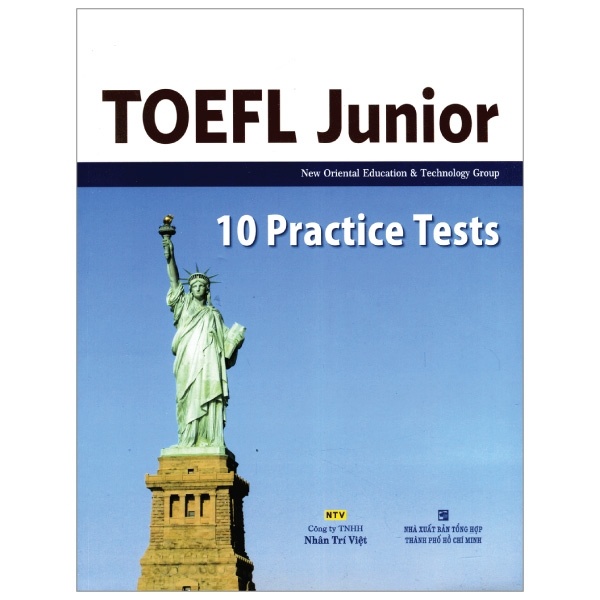 toefl junior - 10 practice tests (kèm cd)