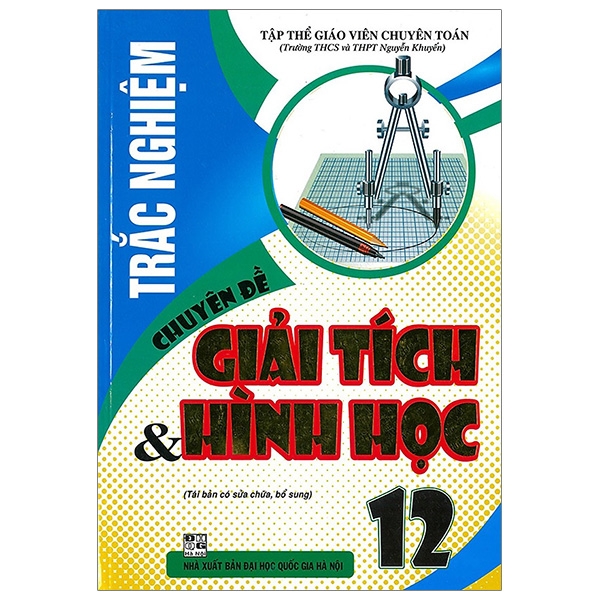 trắc nghiệm chuyên đề giải tích và hình học 12