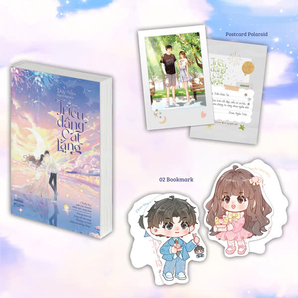 Triều Dâng Cát Lặng - Tặng Kèm 2 Bookmark Bế Hình Chibi + 1 Postcard Polaroid Cán Nhũ