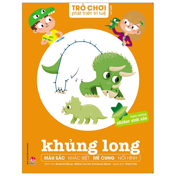 trò chơi phát triển trí tuệ - khủng long