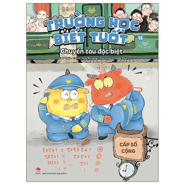 trường học biết tuốt - tập 12 - chuyến tàu đặc biệt - cấp số cộng