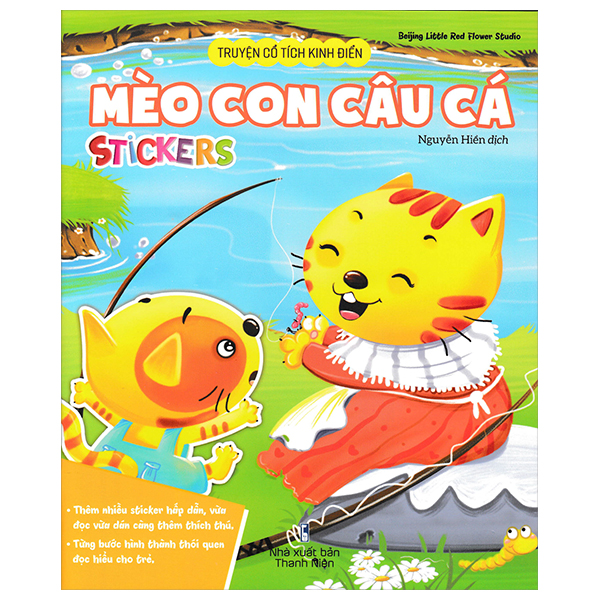 Truyen Co Tich Kinh Dien - Meo Con Cau Ca (Stickers)