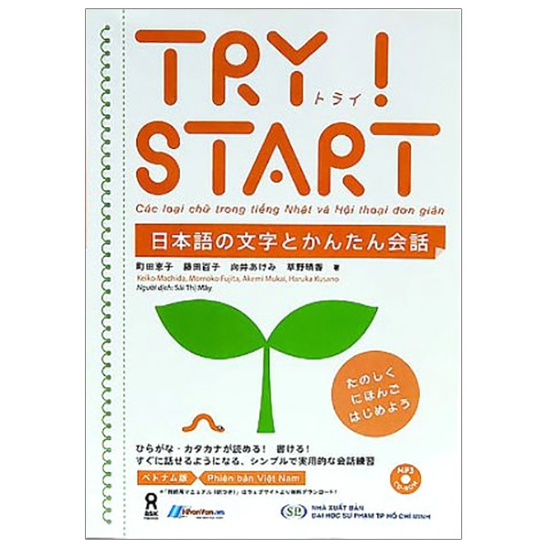 try start - các loại chữ trong tiếng nhật và hội thoại đơn giản