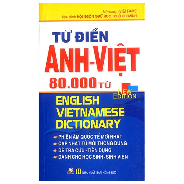 từ điển anh - việt 80.000 từ (tái bản)