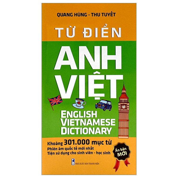 từ điển anh-việt (khoảng 301.000 từ)