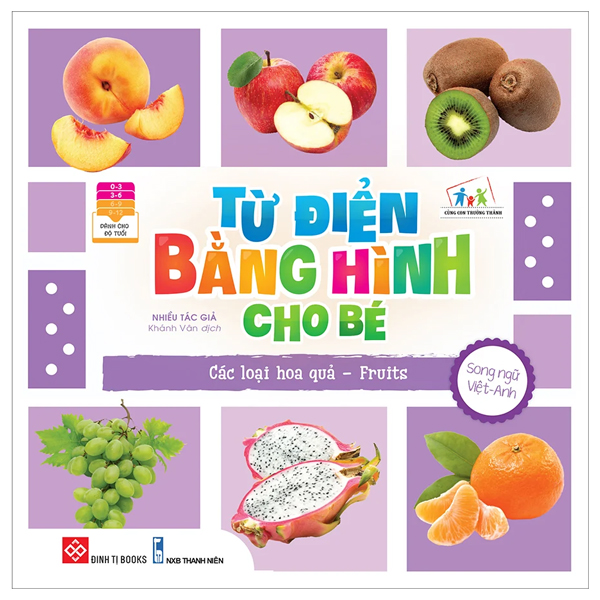 từ điển bằng hình cho bé - các loại hoa quả - fruits