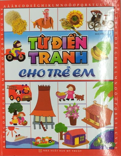 từ điển tranh cho trẻ em (tái bản 2015)