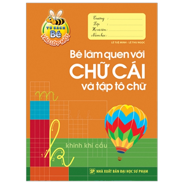 tủ sách cho bé vào lớp 1 - bé làm quen với chữ cái