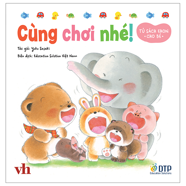 tủ sách ehon cho bé - cùng chơi nhé!​ - bìa cứng