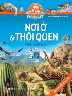 tủ sách thế giới động vật - nơi ở và thói quen (hình minh họa 3d)