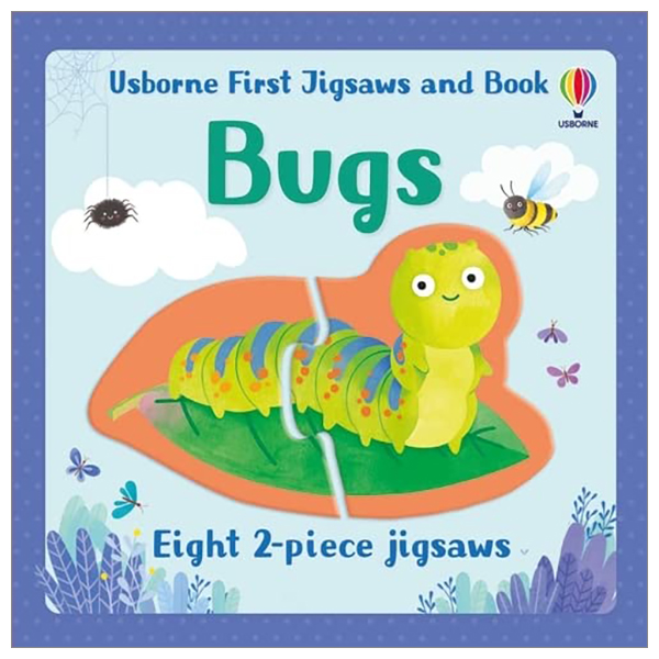 usborne first jigsaws and book: bugs