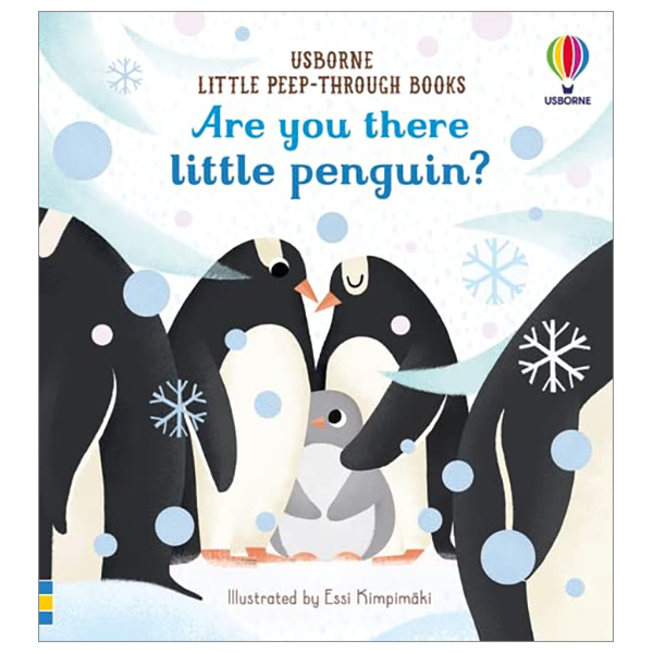 usborne little peep-through books: are you there little penguin?