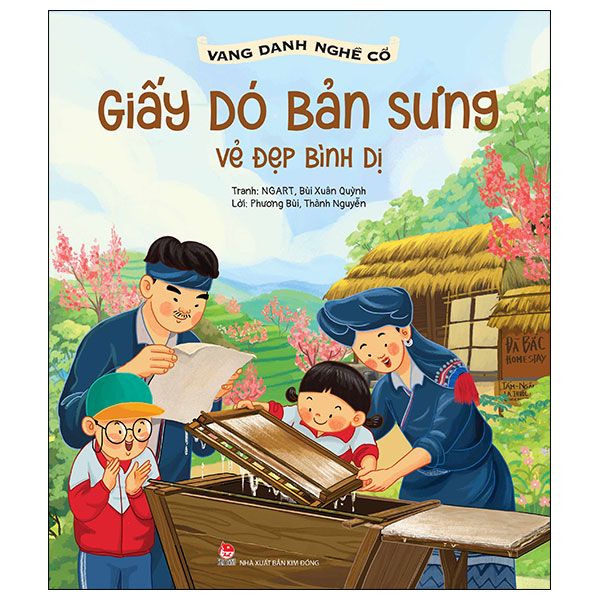 vang danh nghề cổ - giấy dó bản sưng - vẻ đẹp bình dị