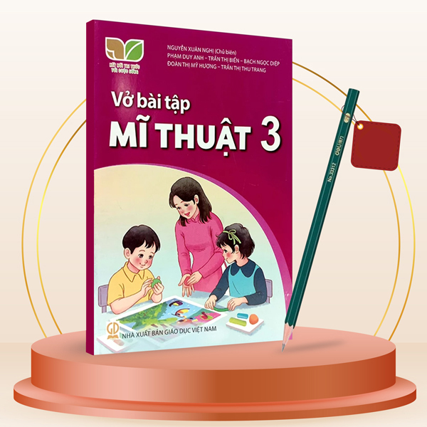 Vở Bài Tập Mĩ Thuật 3 (Kết Nối) (Chuẩn) - Kèm Bút Chì 2B Deli 33312-2B