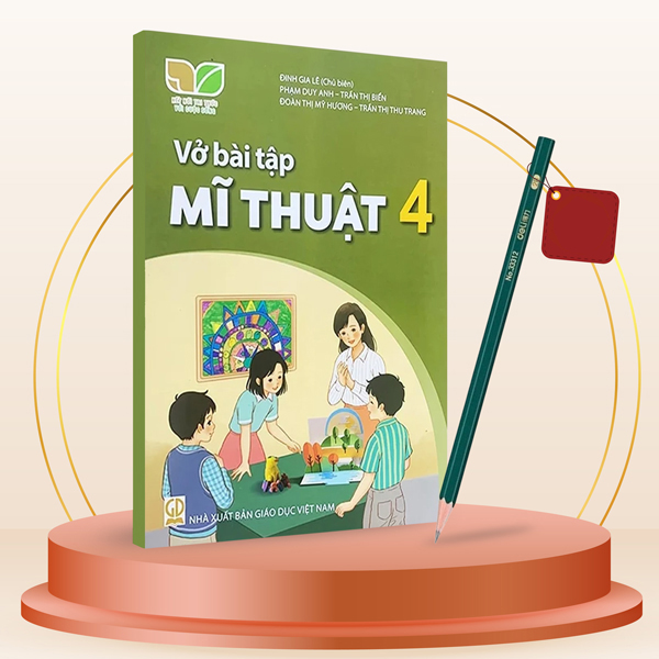 Vở Bài Tập Mĩ Thuật 4 (Kết Nối) (Chuẩn) - Kèm Bút Chì 2B Deli 33312-2B
