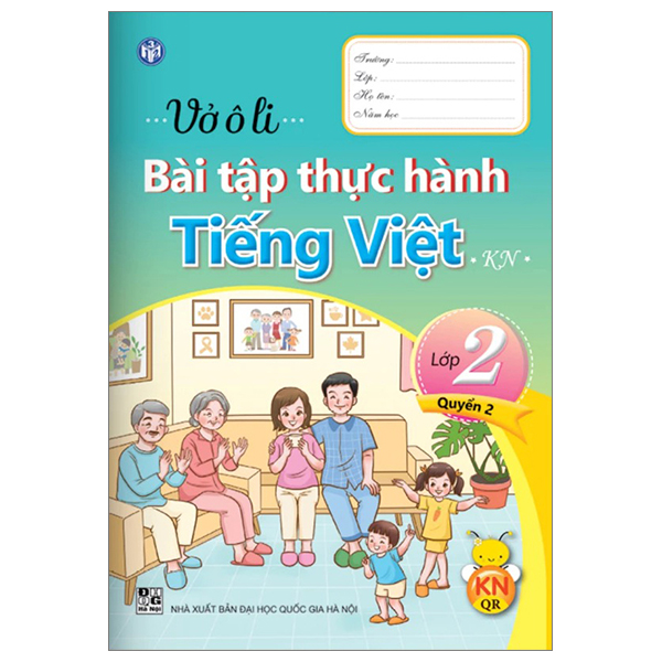 vở ô li bài tập thực hành tiếng việt lớp 2 - quyển 2 (kết nối)