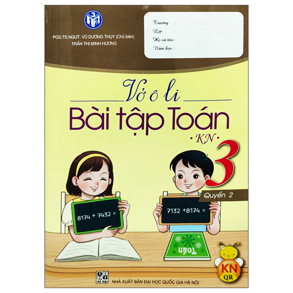 Vở Ô Li Bài Tập Toán 3 - Quyển 2 (Kết Nối)
