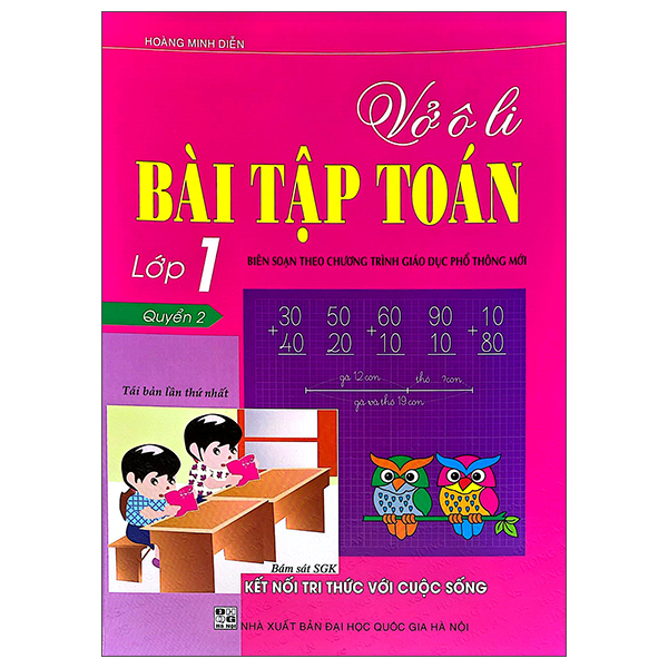 Vở Ô Li Bài Tập Toán Lớp 1 - Quyển 2 (Kết Nối)