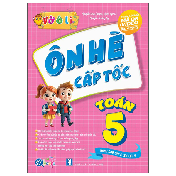 Vở Ô Li - Ôn Hè Cấp Tốc - Toán 5 - Dành Cho Lớp 5 Lên Lớp 6