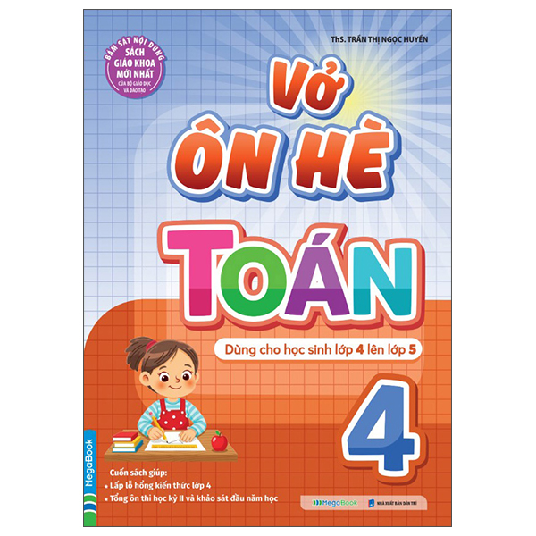 Vở Ôn Hè Toán 4 - Dành Cho Học Sinh Lớp 4 Lên Lớp 5