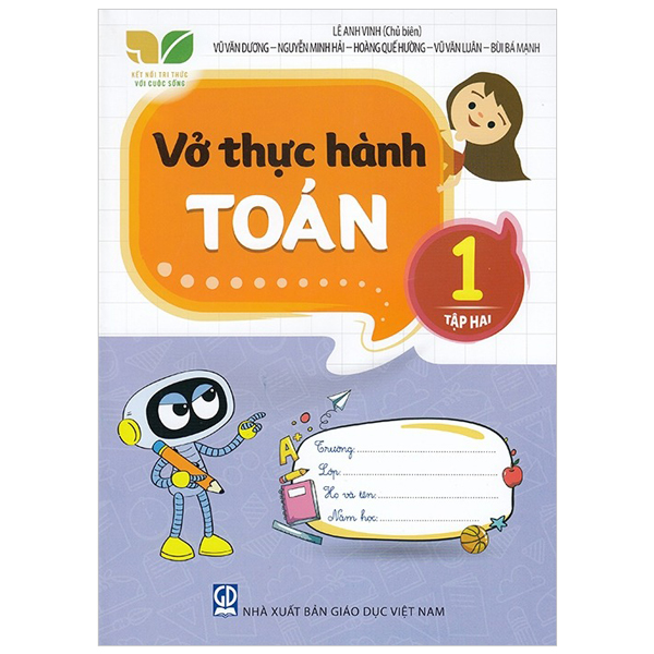 vở thực hành toán 1 - tập 2 (kết nối)