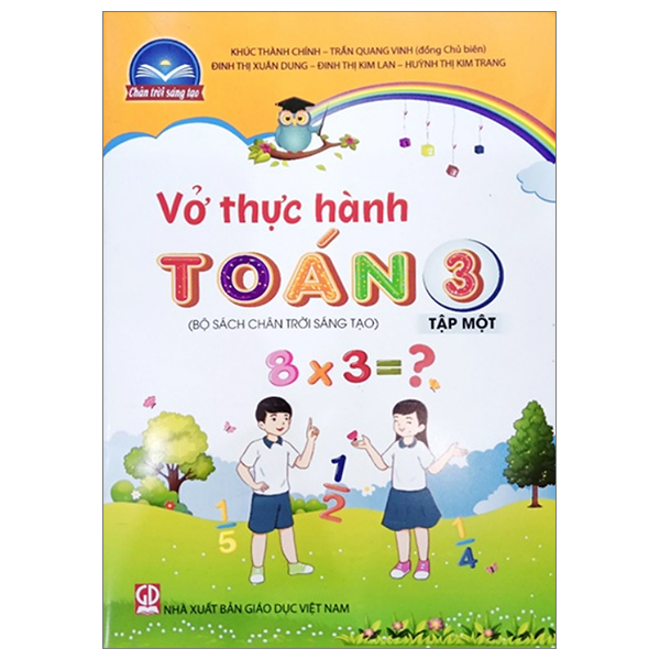 vở thực hành toán 3 - tập 1 (chân trời) (chuẩn)