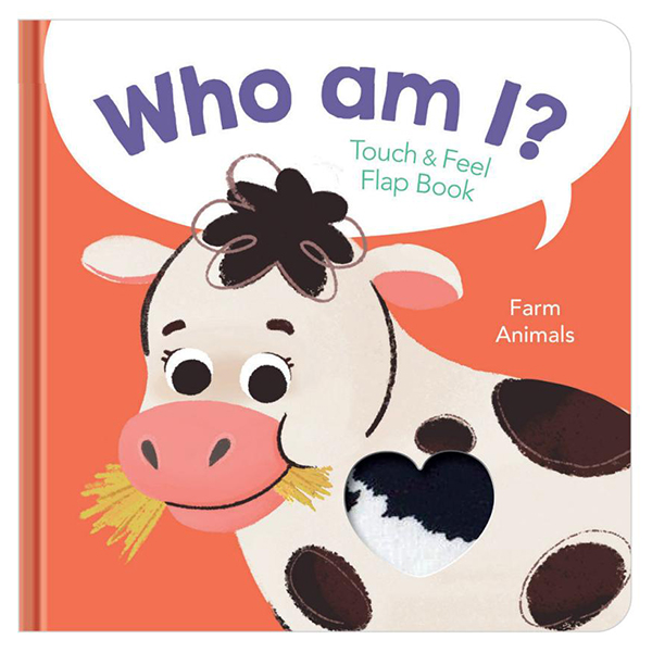 who am i? touch & feel flap book: farm animals