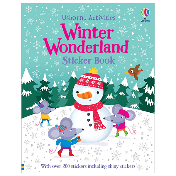 winter wonderland sticker book