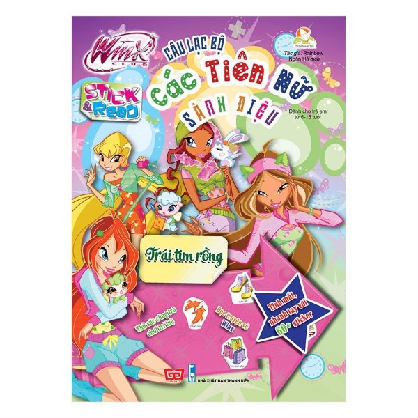 winx club stick and read - câu lạc bộ các tiên nữ sành điệu: trái tim rồng