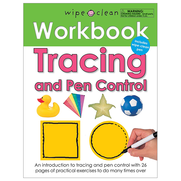 wipe clean workbook tracing and pen control