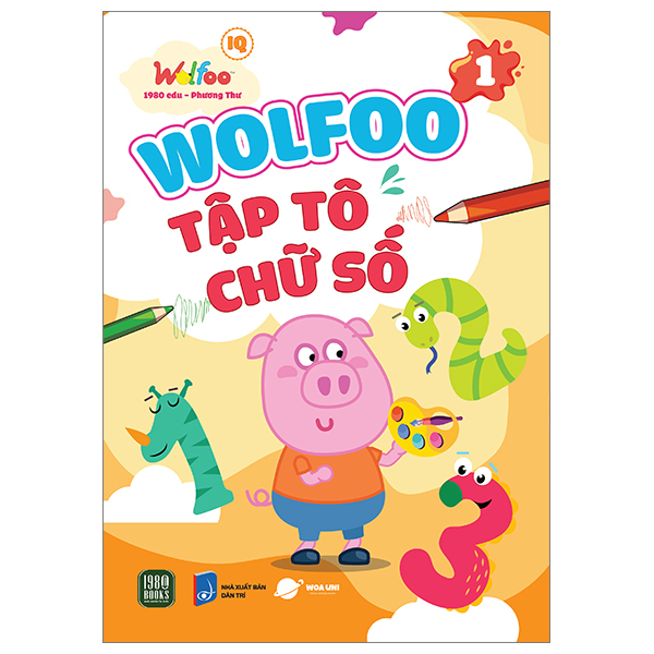 wolfoo iq - wolfoo tập tô chữ số - tập 1