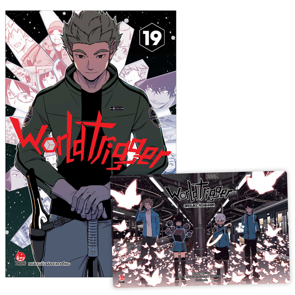 world trigger - tập 19 - tặng kèm card