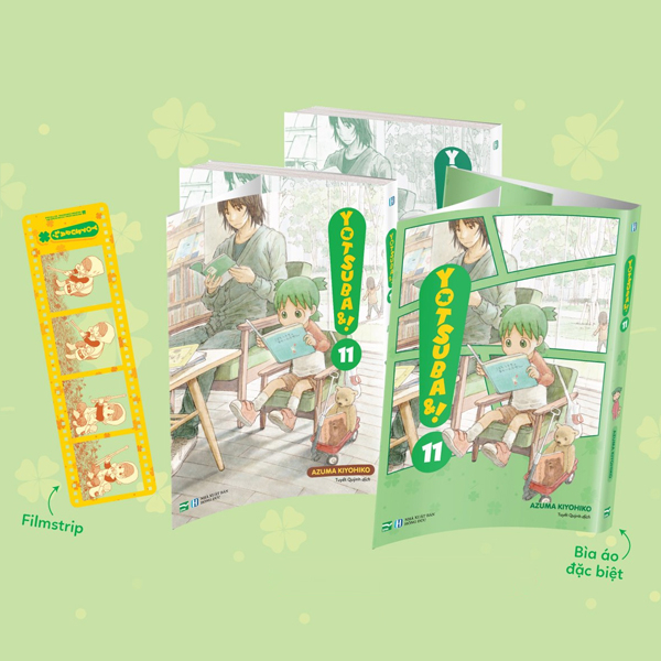 yotsuba&! - tập 11 - bản đặc biệt - tặng kèm filmstrip