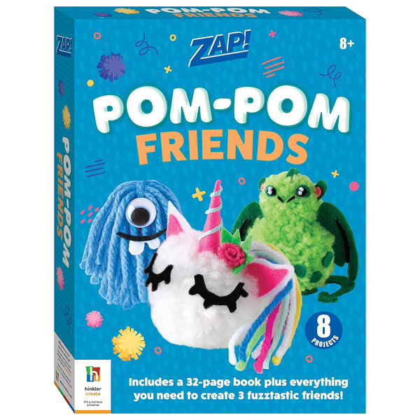 zap! pom-pom friends kit